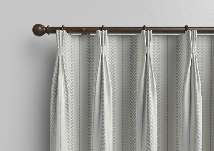 Laurel Stripe, Horizon - Made to Measure Curtains - Image 11